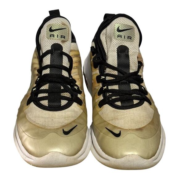 Nike Air Max Axis AA2148-100 White Gold Men's Size 11.5 Running Sneakers - Picture 4 of 8